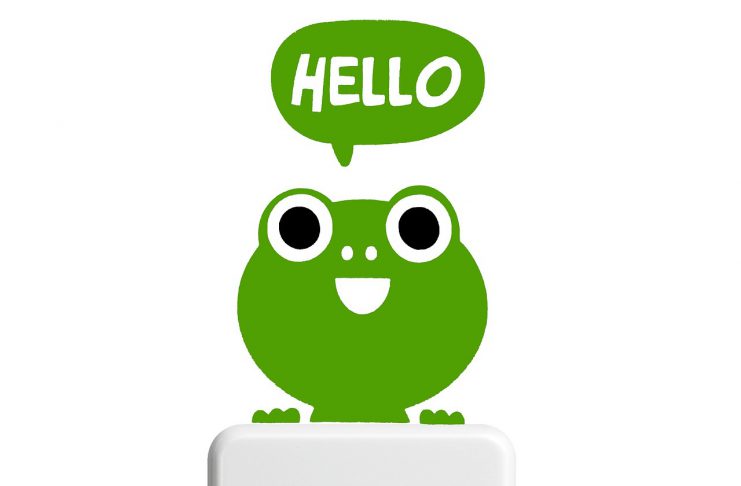 Diverse muurstickers voor op een lege muur